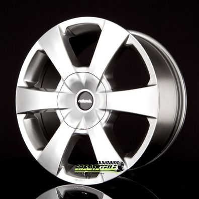 4x Delta 4X4 WP silver 8.5x19 ET30 - LK6/139.7 ML93.1 Felge Alu
