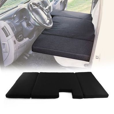 Camper Bett Fahrerhausbett Matratze für VW Crafter 2017-2025 Polyester Schwarz