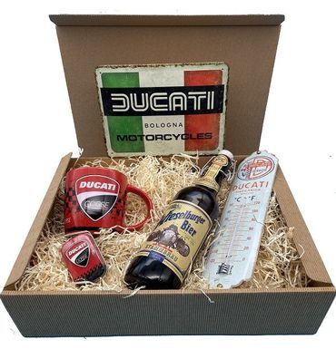 Geschenkbox Ducati Motorcycles Classic Bier Box Large