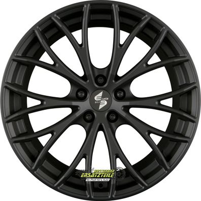 4x Etabeta Piuma-C black matt 7.5x19 ET39 - LK5/112 ML66.6 Felge Alu