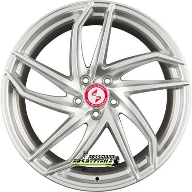 4x Etabeta Heron silver 8.5x20 ET45 - LK5/108 ML63.4 Felge Alu