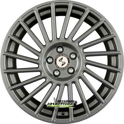 4x Etabeta Venti-R anthracite matt 9x20 ET38 - LK5/114.3 ML78.1 Felge Alu
