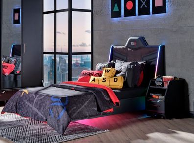 Almila ROOX Bett mit LED und Sound