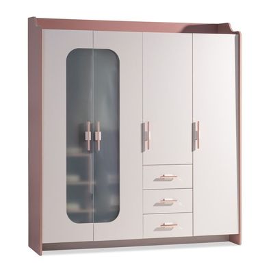 Caploonba Estella Kleiderschrank, 4-trg