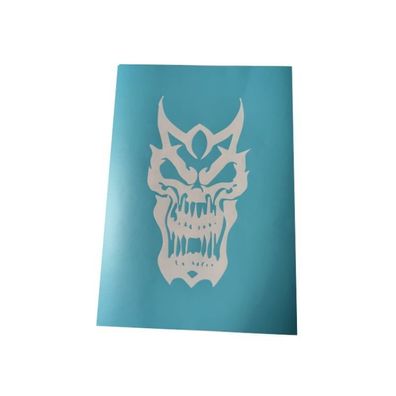 Airbrush Exklusiv Klebeschablone Schablone Set Skull Devil Totenkopf Stencil A4