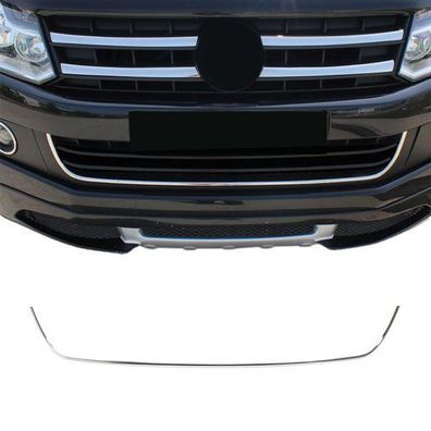 Kühlergrill Leisten Grillleisten für VW Amarok 2010-2016 Edelstahl Silber 1tlg