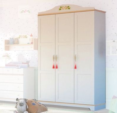 Almila BIANCA Kleiderschrank, 3-türig