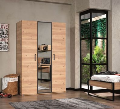 Almila IRONY Kleiderschrank mit Spiegel