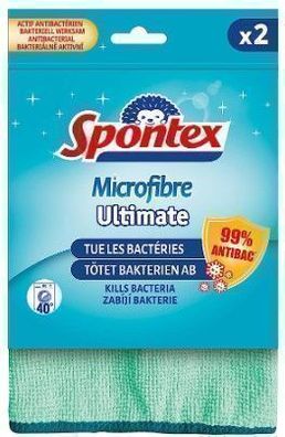 Spontex Premium Mikrofaser-Reinigungstuch 30x30cm, 1 Stueck