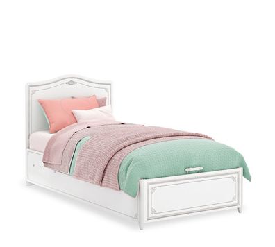 Cilek SELENA GREY Stauraumbett, 100x200 cm