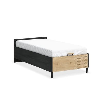 Cilek BLACK Bett mit Bettkasten ohne Kopfteil