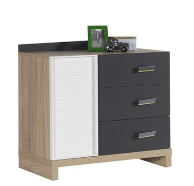 Kommode CITY schwarz