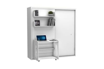 Multimo STUDIO 5, Schrankbett mit Schreibtisch