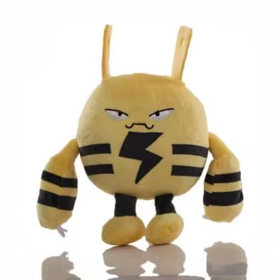 Elekid Plüschtier 23 cm - Pokémon Kuscheltier - Weiches Spielzeug zum Spielen