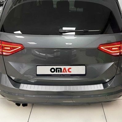 Ladekantenschutz Stoßstangenschutz für VW Touran 2015-2025 Edelstahl Gebürstet