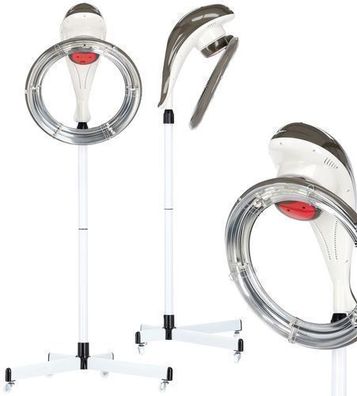 Infrazon Haartrockner Klimazon Saturn Silber zur Beschleunigung der Stärkung