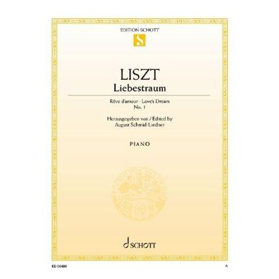 Liebesträume (3 Notturnos) Nr. 1 (Liszt) - Klavier Noten (PoD)