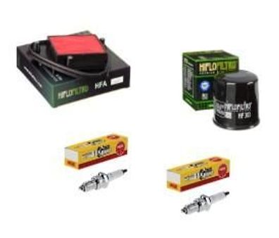 Wartungssatz ?lftilterset Z?ndkerzen spark splug passt an Honda Vt 600 C 88-97