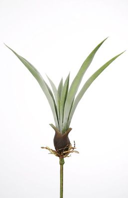 Fink Blätterzweig, Kunstblume, Kunstfasern, grünweiß, L. 38 cm Tiefe: 38.00cm 185781