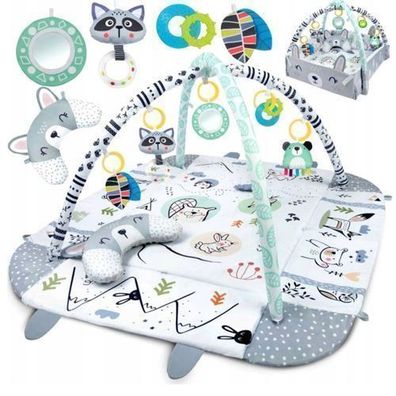 BABY Pädagogische MATTE Interaktiv Ricokids GROSS GRAU