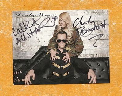 Charly Bravo u. Inika Allstar ( Elektropop ) - persönlich signiert