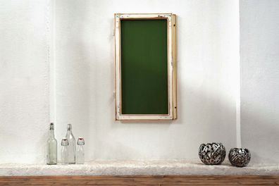 Kreidetafel Schreibtafel Wandtafel Antik Holz Alt Vintage Fenster grün groß Loft