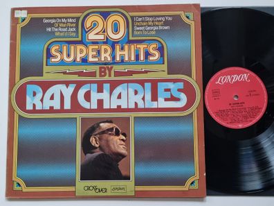 Ray Charles - 20 Super Hits By Ray Charles/ Greatest Hits Vinyl LP Germany
