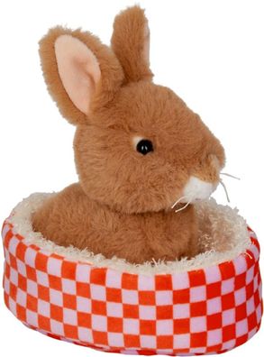 Kaninchen Rosi im Korb - Lustige Tierparade, Die Spiegelburg 21813