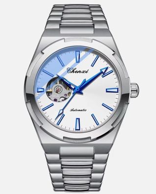 CHENXI 8856 Herren uhr Mechanische Armbanduhr Edelstahl Mode Sport Wasserdichte Uhren