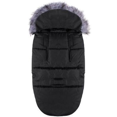 Fußsack Polyester 90cm Winterfußsack Kinderwagen- Babyschale Babyfußsack mit Zip