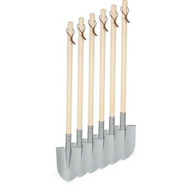 Schaufeln, 6er-Set, grau
