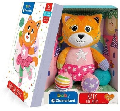 Katy das Kätzchen - Baby Spielzeug Plüsch Knister-Ohren Motorik NEU!