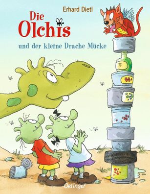 Die Olchis und der kleine Drache Mücke | Erhard Dietl | Buch | Olchis | 32 S