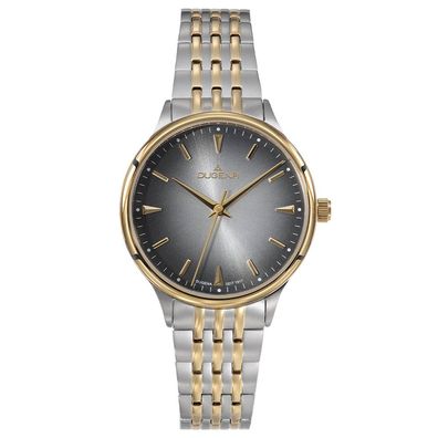 DUGENA Damenuhr Grace Edelstahl bicolor 4461136