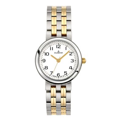 DUGENA Damenuhr Brenda Edelstahl Bicolor 4460723-1