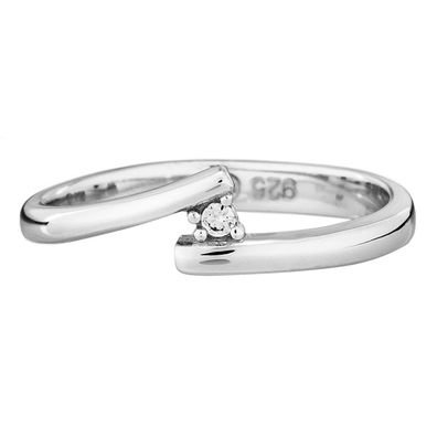 Eichmüller Ring 925/- Silber rhodiniert 622101-2 - 56