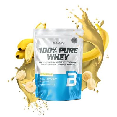100% Pure Whey Protein Pulver 454g