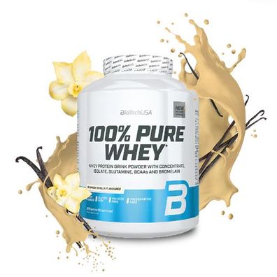 100% Pure Whey Protein Pulver 2270g