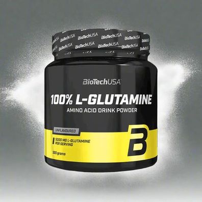 100% L-Glutamin Pulver 500g