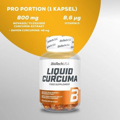 Liquid Curcuma 30 - Kapseln