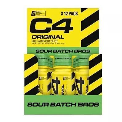 C4 Energy Shots (12 X 60ML)