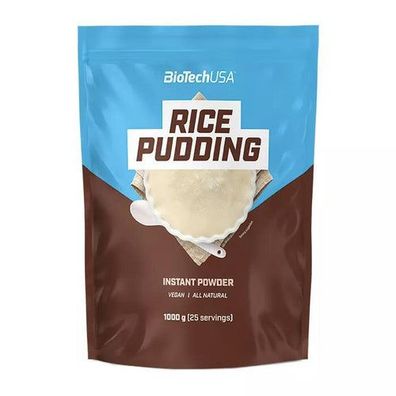 BioTech USA Instant RICE Pudding l 1000g Tüte