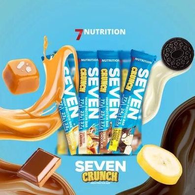 7NUTRITION Seven Crunch High Protein BAR 12x77g