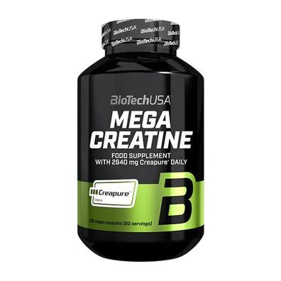 Biotech USA Mega Creatine 120 Megakapseln