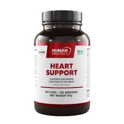 HUMAN Protect HEART Support - 120 VEGE CAPS