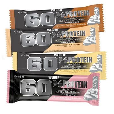 Joe Weider 60% Protein Bar, 45g