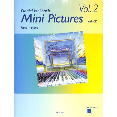 Mini Pictures Band 2 (Hellbach) - Querflöte und Klavier Noten