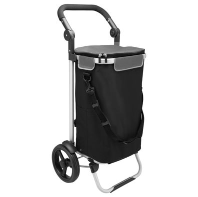 Einkaufstrolley JEEBEL faltbar schwarz