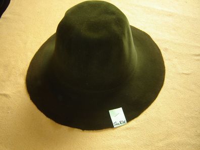 Hutstumpen Capeline Haar dunkel oliv 130 gr Durchmesser 34cm Stu 831