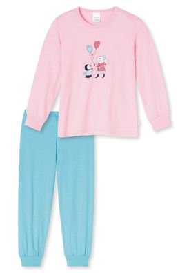 Schiesser - Mädchen Schlafanzug * Schneehase